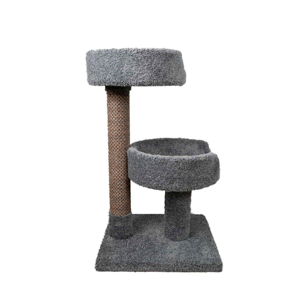 HYBERNEST DUPLEX CAT TOWER W/ (2) CAT BED