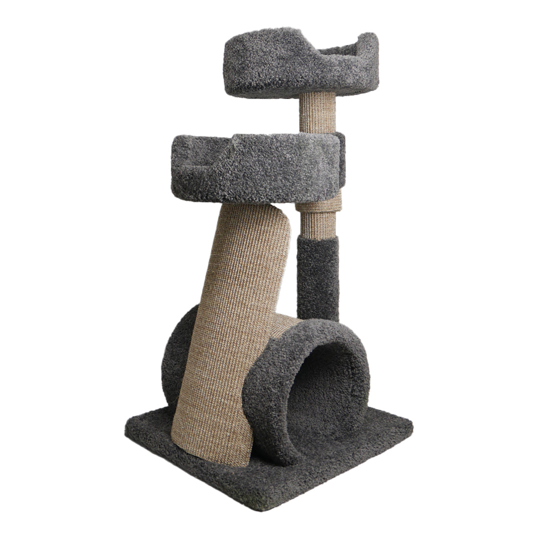 NANI-2 CAT TOWER W/ (2) CAT BED & CAT SCRATCHER