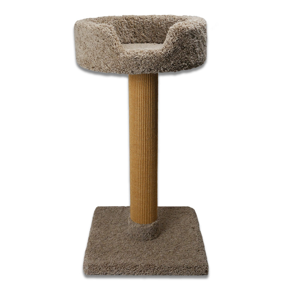 SPHN SISAL POLE W CAT BED Royal Cat Boutique