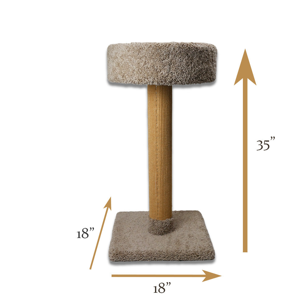 SPHN SISAL POLE W/ CAT BED