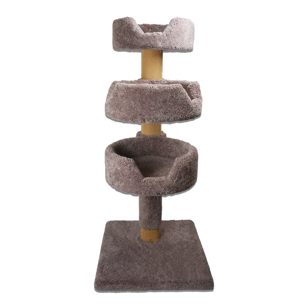 HYBERNEST TRIPLEX CAT TOWER W/ (3) CAT BED