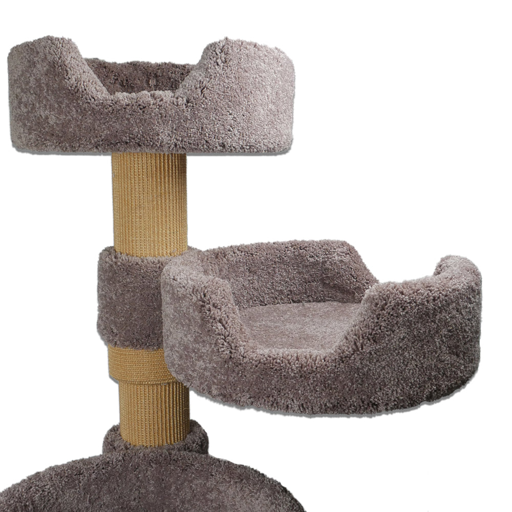 HYBERNEST TRIPLEX CAT TOWER W/ (3) CAT BED