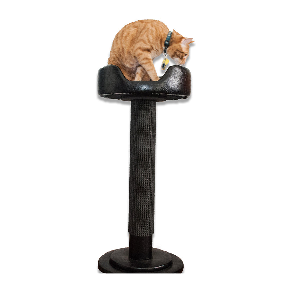 SPHN-2 SISAL POLE W/ CAT BED