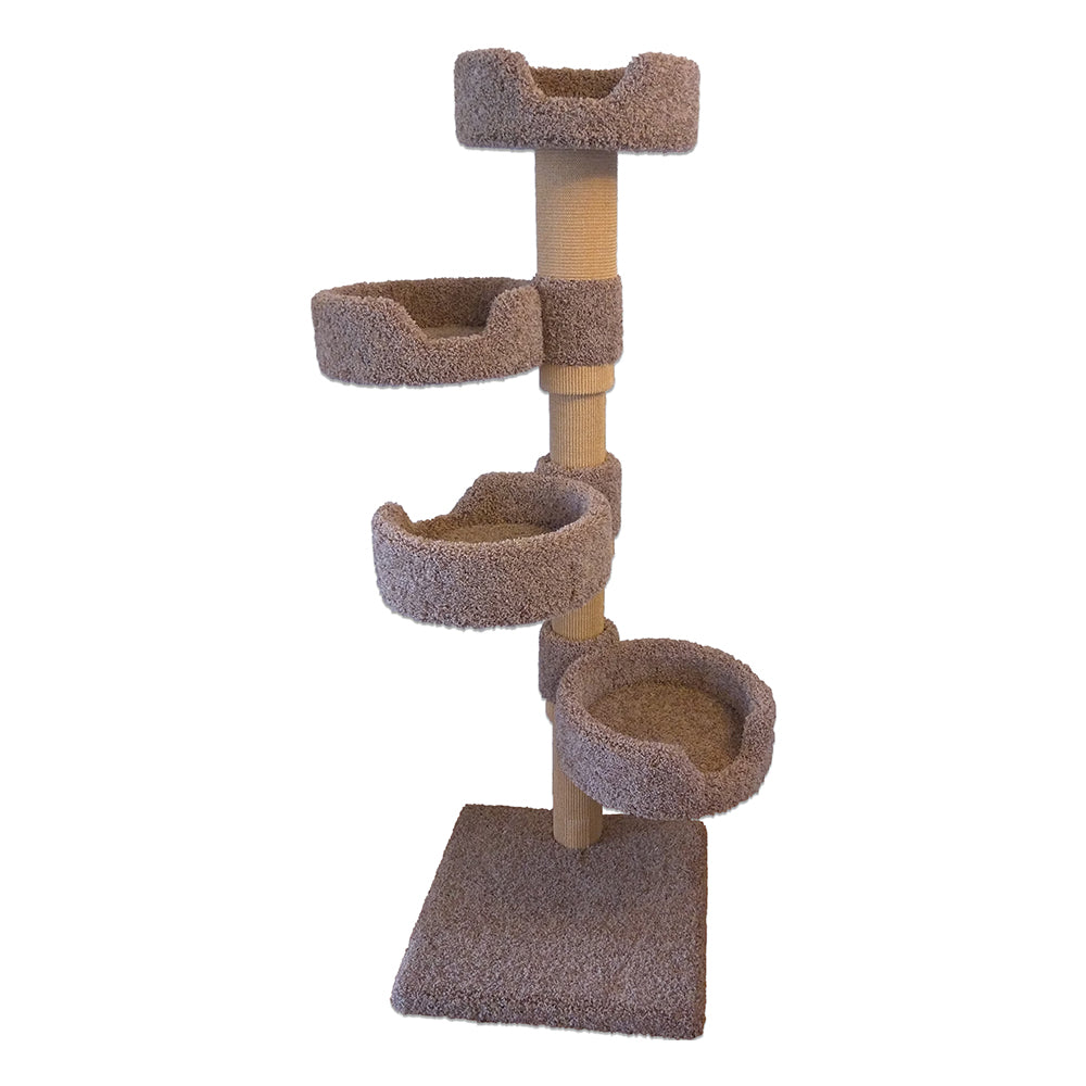 HYBERNEST QUATRO CAT TOWER W/ (4) CAT BED