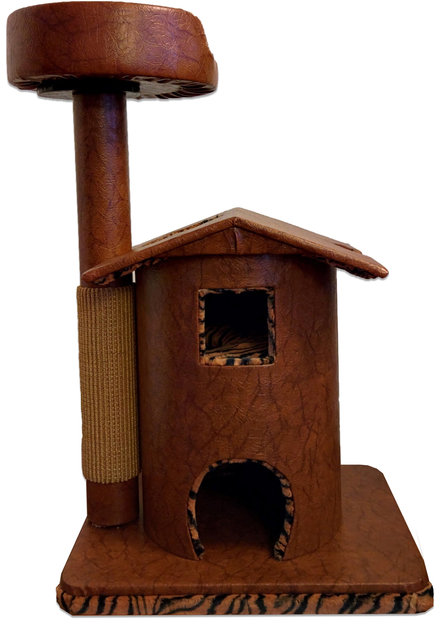 QUEEN'S KASTLE LUXURY CAT TOWER W/ CAT BED