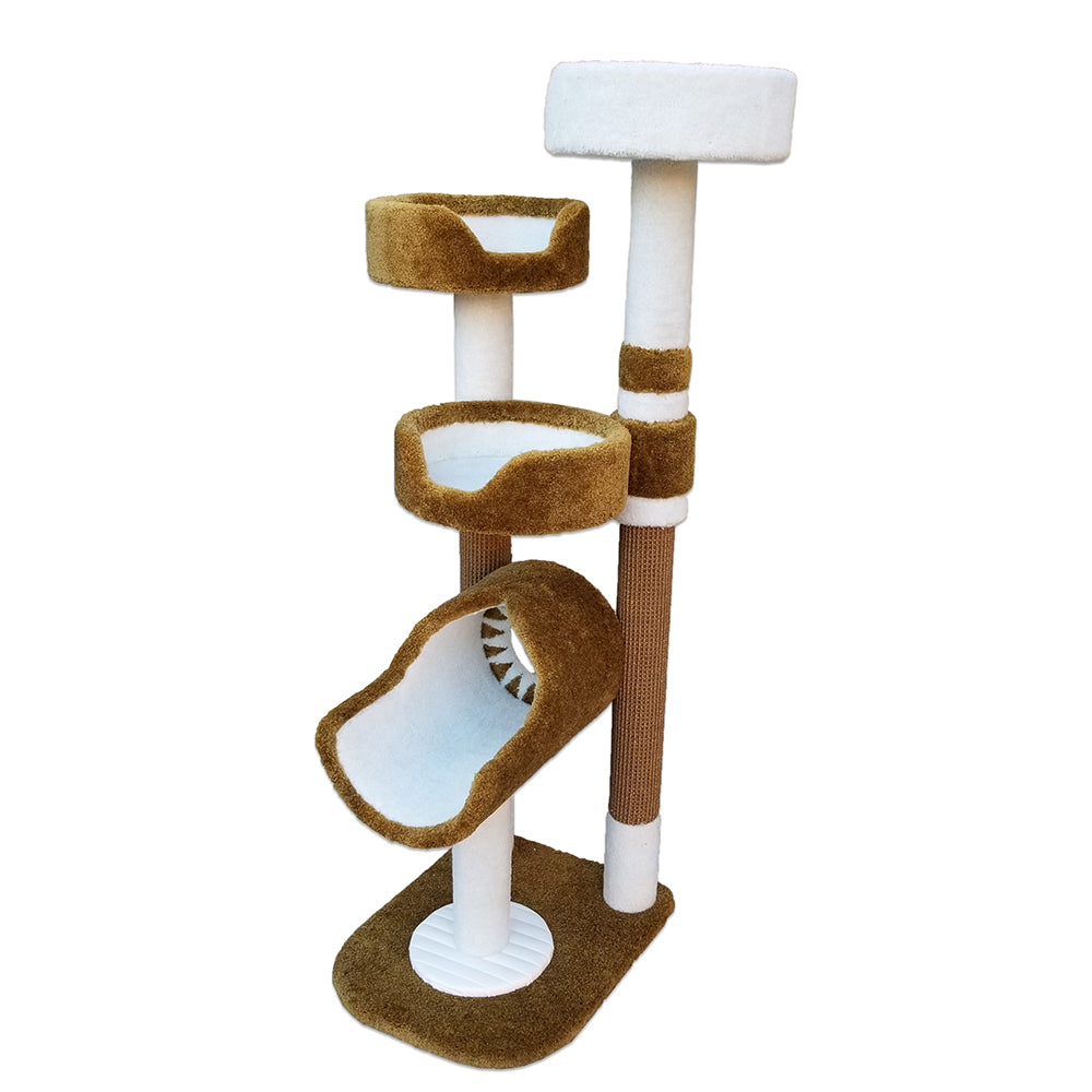 K3B LUXURY CAT TOWER W/ (3) CAT BED
