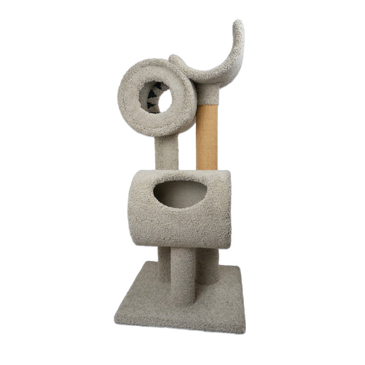 T2P1 DELUXE CAT TOWER W/ (2) CAT BED & CAT PERCH